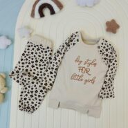 ست خانگی دخترانه پلنگی