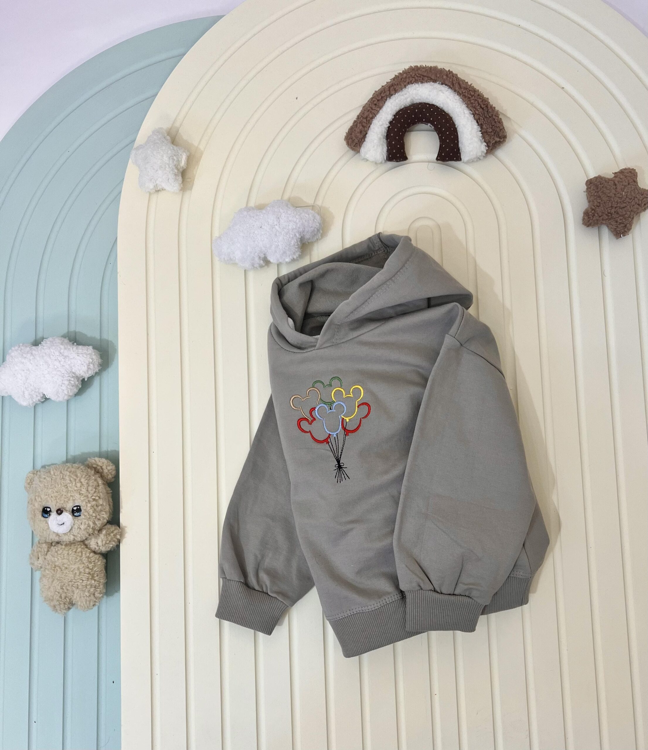 هودی پسرانه طرح بادکنکی