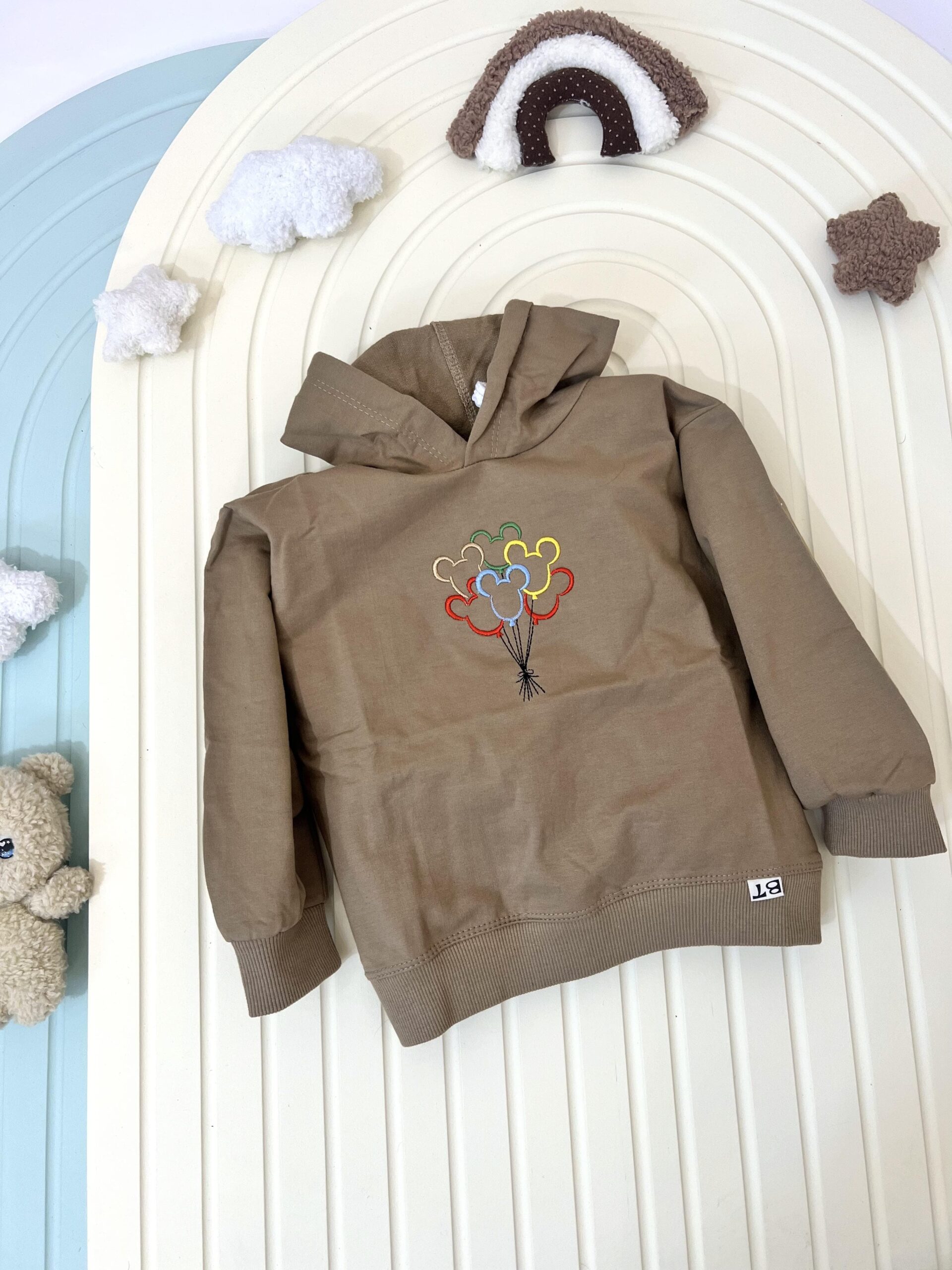 هودی پسرانه طرح بادکنکی